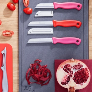 Petit couteau de cuisine léger en acier inox fabriqué en Allemagne personnalisable