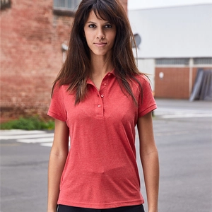 Polo Femme 100% coton bio - certifié OCS100 personnalisable