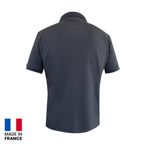 Polo homme made in France 220gr/m2 2 boutons- teinté et tricoté en France personnalisable
