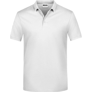 Polo Homme manches courtes avec étiquette détachable personnalisable