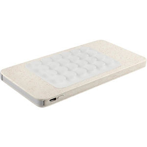 Powerbank 10000 mAh rectangle en bioplastique personnalisable