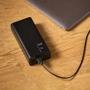 Powerbank avec écran LED avec sortie 30W - batterie nomade 30 000 mAh personnalisable