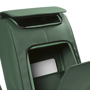 Sac à dos 20l en PU recyclé avec poche pour ordinateur portable au dos - deux poches frontales personnalisable