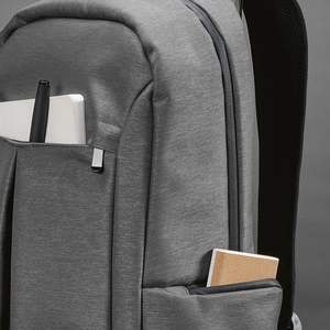 Sac à dos 22l en nylon recyclé avec poche latérale zippée personnalisable