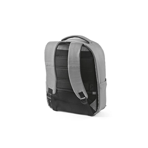 Sac à dos en RPET 16l avec poche frontale et poignée trolley - emplacement PC 15,6 pouces personnalisable