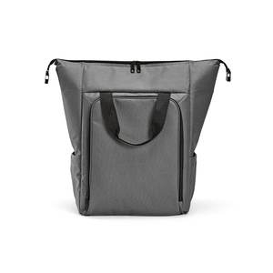 Sac à dos glacière 28 litres en RPET avec grande poche frontale personnalisable