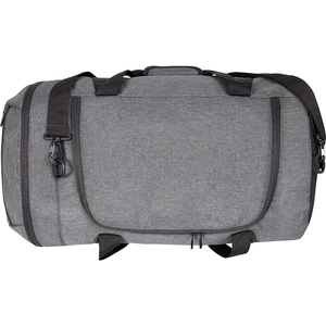 Sac de sport ou voyage tendance gris chiné personnalisable