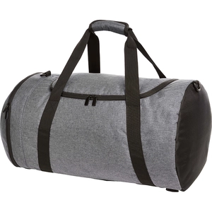 Sac de sport ou voyage tendance gris chiné personnalisable