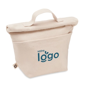 Sac isotherme en coton recyclé et polyester recyclé personnalisable