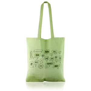 Sac shopping en coton recyclé 150g/m2 - certifié GRS personnalisable