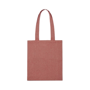 Sac shopping en coton recyclé - avec soufflet personnalisable