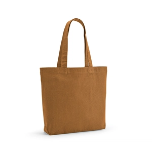 Sac shopping en coton recyclé et RPET - Totebag 280g/m2 avec soufflet personnalisable