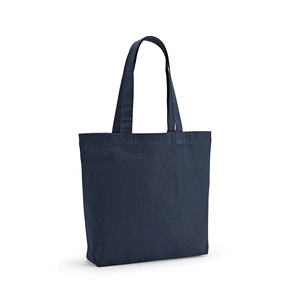 Sac shopping en coton recyclé et RPET - Totebag 280g/m2 avec soufflet personnalisable