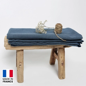 Serviette de plage 255 gr Made In France - 100% lin Français personnalisable