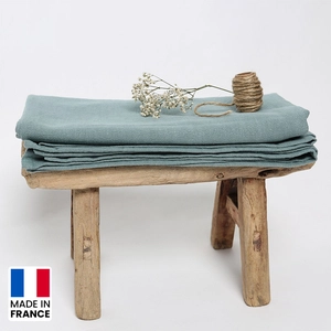 Serviette de plage 255 gr Made In France - 100% lin Français personnalisable