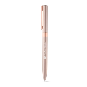 Stylo à bille en aluminium CLARE - mécanisme twist personnalisable