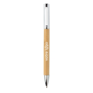 Stylo moderne en bambou personnalisable