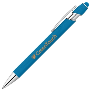 Stylo stylet en bambou coloré personnalisable