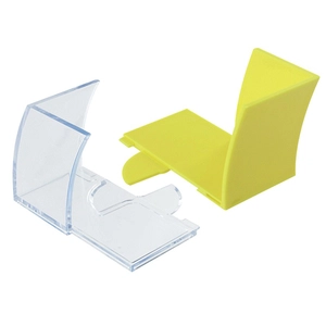 Support bloc papier, porte bloc papier FSC carré 89x89x42 mm personnalisable