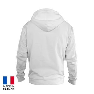Sweat à capuche made in France 270gr/m2 - teinté et tricoté en France personnalisable