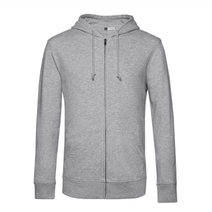 Sweat zippé à capuche homme, 20% en RPET personnalisable