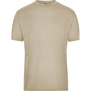 T-shirt de travail homme Coton BIO, manches courtes 160g personnalisable