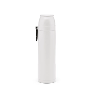 Thermos 1080 ml en acier inoxydable recyclé - design ergonomique personnalisable