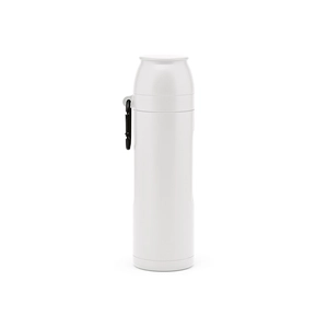 Thermos 810 ml en acier inoxydable recyclé - design ergonomique personnalisable