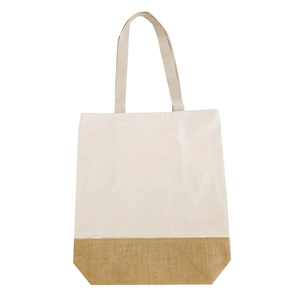 Tote bag haute qualité en bi-matière - coton jute AGRA 330g personnalisable