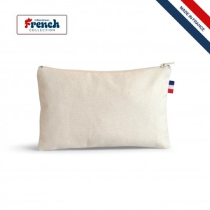 Trousse made in France - avec puce tricolore personnalisable