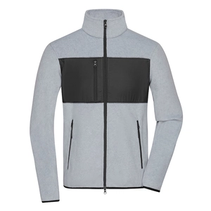 Veste polaire pour Homme en polyester recyclé - zip YKK personnalisable