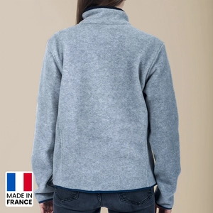 Veste polaire unisexe made in France 300 gr/m2 personnalisable