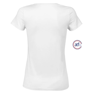 T shirt Femme Made In France col rond -  100% coton personnalisable