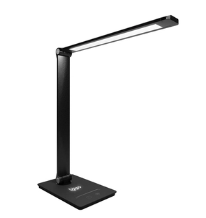 Lampe de bureau avec chargeur à induction 10W personnalisable