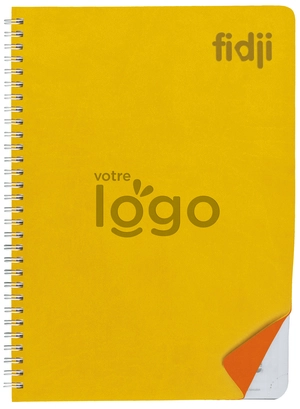 Agenda 2025 FIDJI 17 x 24 cm - couverture souple personnalisable