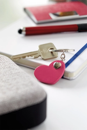 Porte-clés cœur   personnalisable