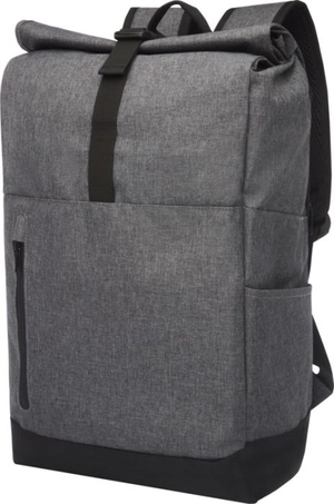 Sac à dos avec rabat enroulable - sac ordinateur 15,6 pouces 12 litres personnalisable