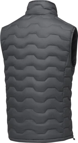 Bodywarmer duvet isotherme recyclé certifié GRS pour homme personnalisable