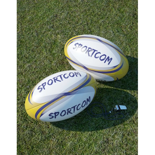 image du produit Ballon de rugby promotionnel en PVC lisse Taille 5 officielle