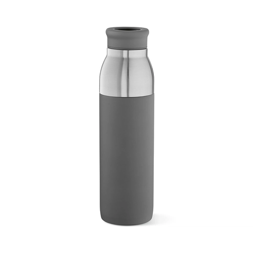 image du produit Bouteille double paroi 760 ml en acier inox recyclé - avec gobelet de voyage