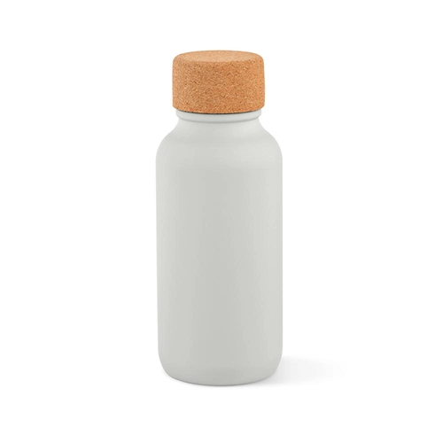 image du produit Bouteille en inox recyclé 530 ml simple paroi finition mate - bouchon en liège