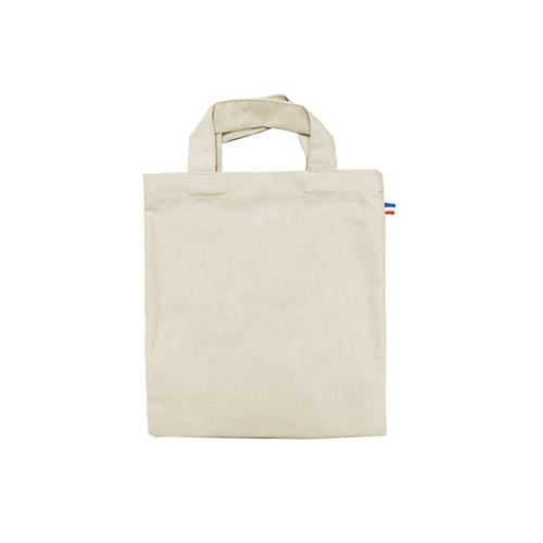 image du produit Cabas Coton BIO LUCAS - Sac shopping soufflet 30 cm