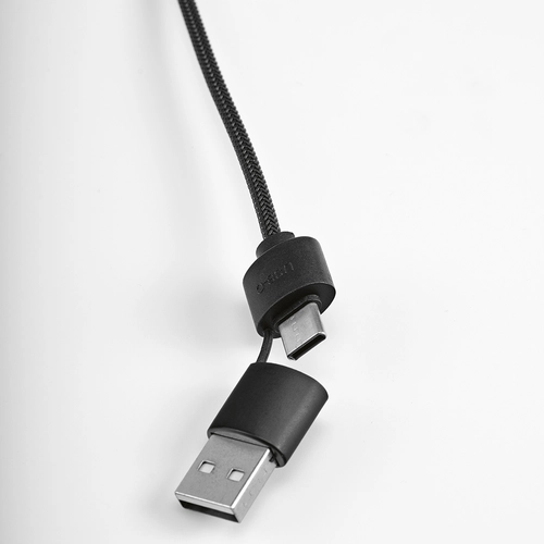 image du produit Câble 5 en 1 avec sortie type C, micro Usb et Lightning