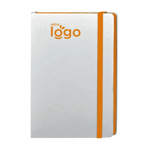 image du produit Carnet A5 WHITE en papier blanc 192 pages - couverture rigide