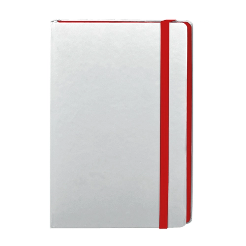 image du produit Carnet A5 WHITE en papier blanc 192 pages - couverture rigide