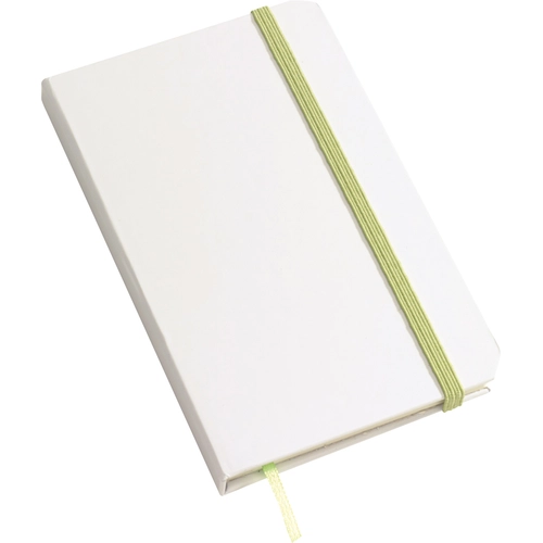 image du produit Carnet A6 AUTHOR, bloc notes blanc avec élastique colorée