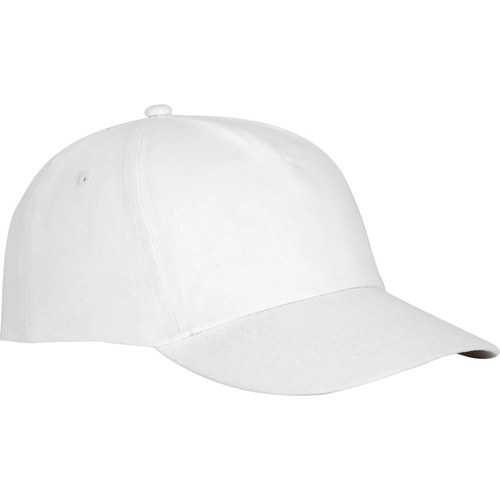 image du produit Casquette 5 panneaux avec fermeture velcro - Œillets brodés