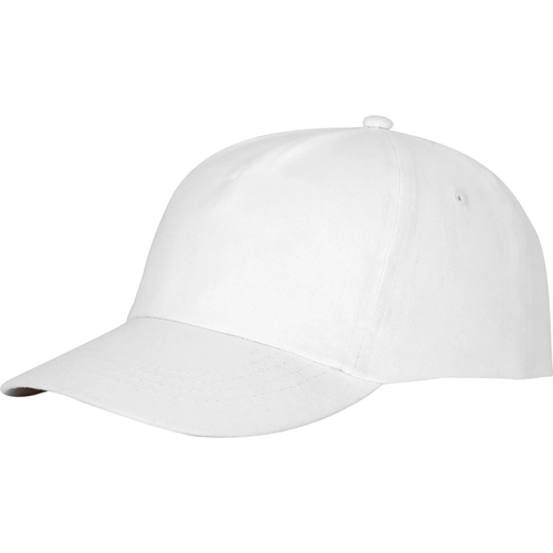 image du produit Casquette 5 panneaux avec fermeture velcro - Œillets brodés