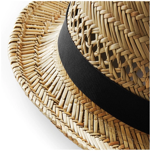 image du produit Chapeau mou de plage en paille fait main