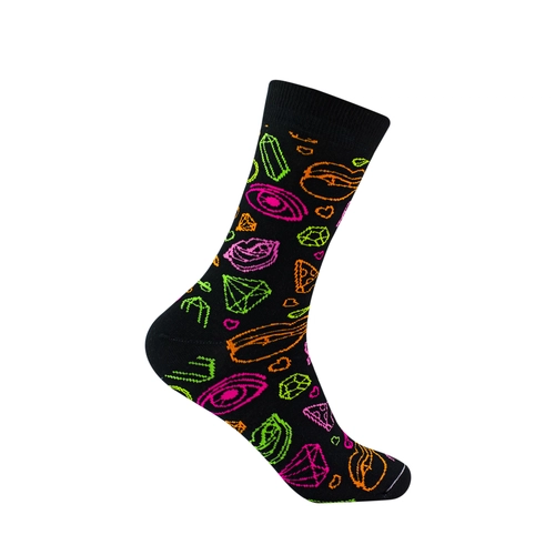 image du produit Chaussettes réfléchissantes néon 100% personnalisable - originalité assurée